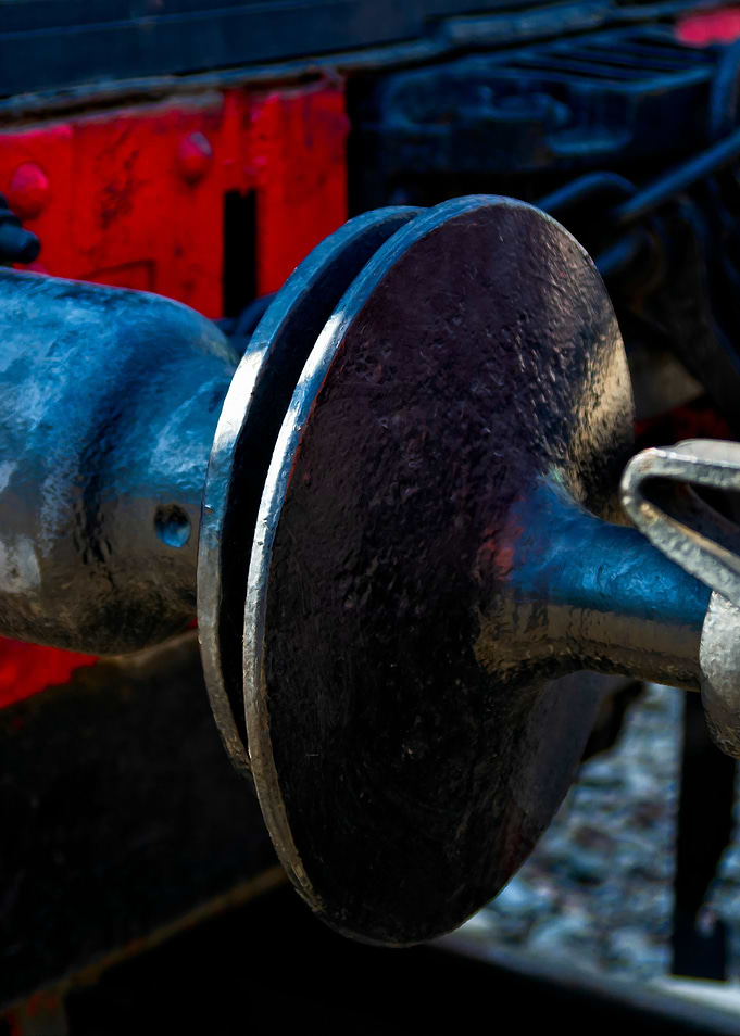 Vintage Train Buffers
