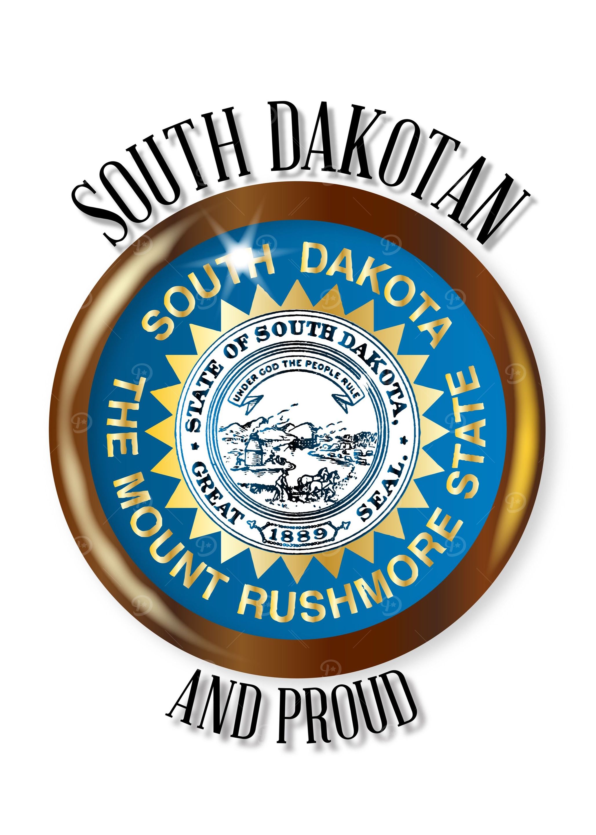 South Dakota Proud Flag