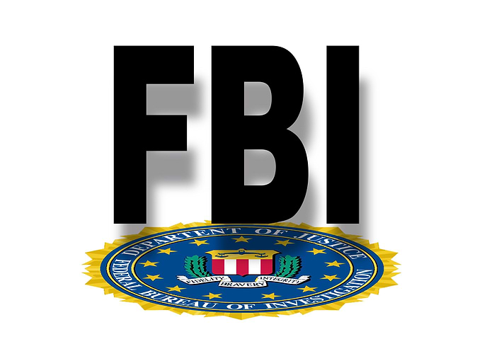 FBI Seal With Text