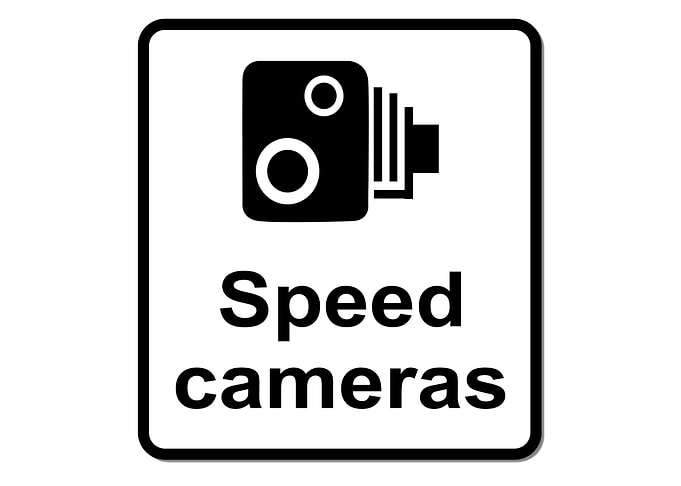 Speed Cameras Sign