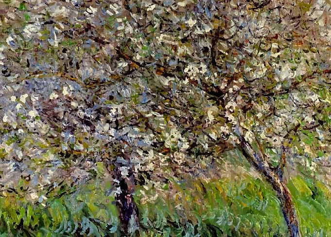 Claude Monet Trees