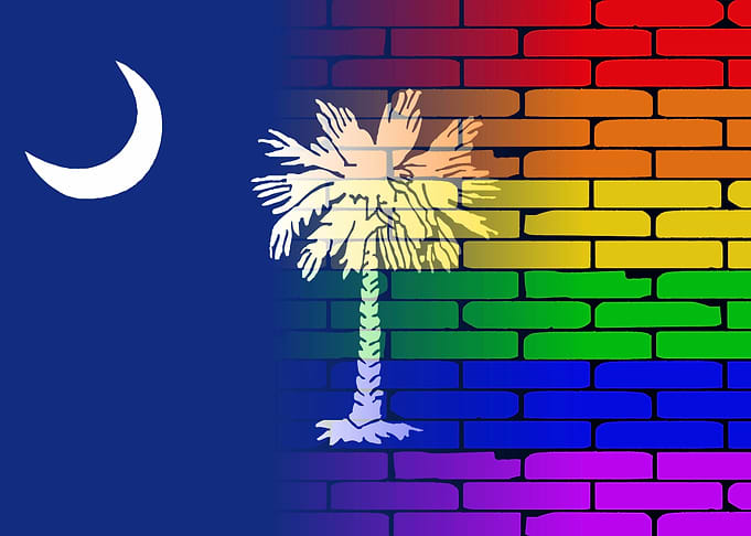 Rainbow Wall South Carolin