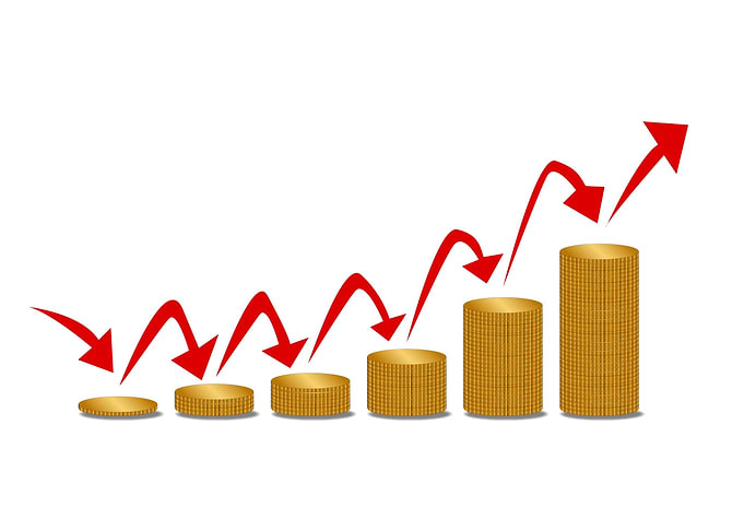 Rising Money Steps