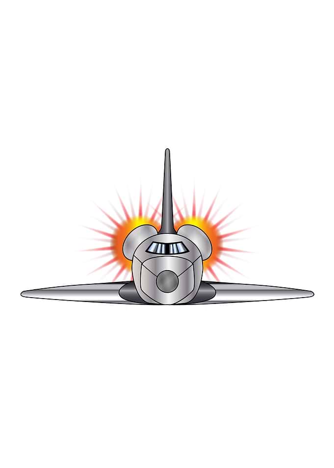 Speeding Space Shuttle