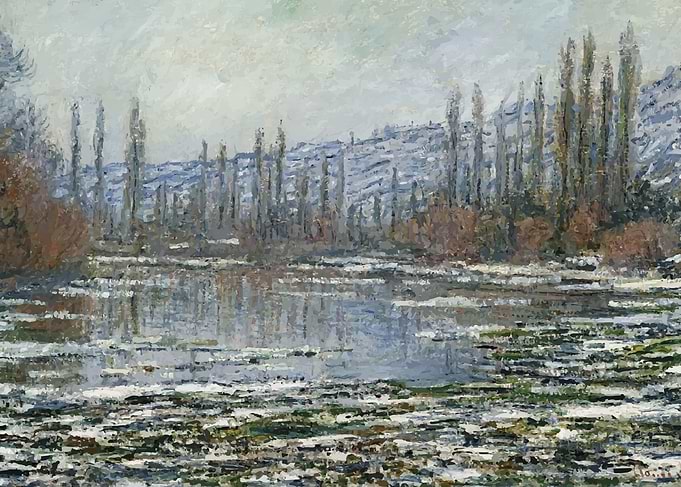 Claude Monet Winter