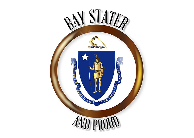 Massachusetts Proud Flag