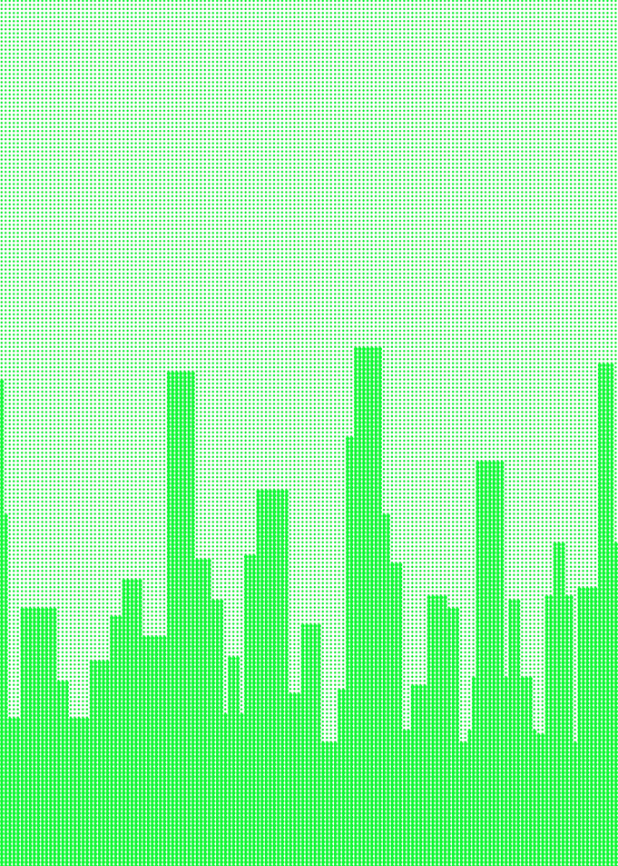 City Greenscape Halftone
