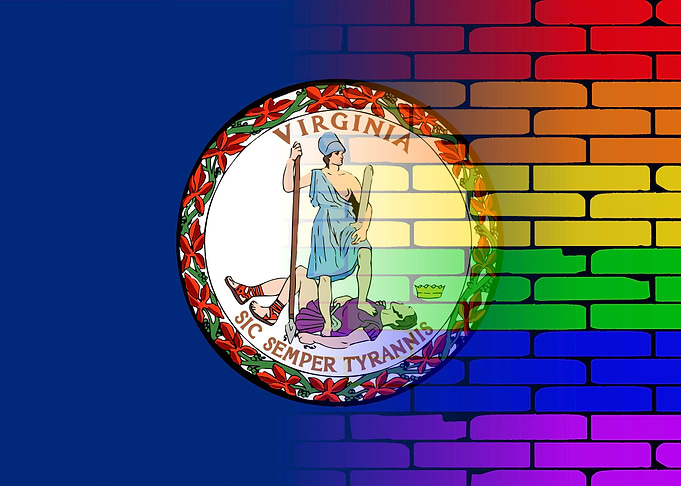 Rainbow Wall Virginia