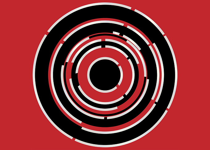 Red Black Circulars