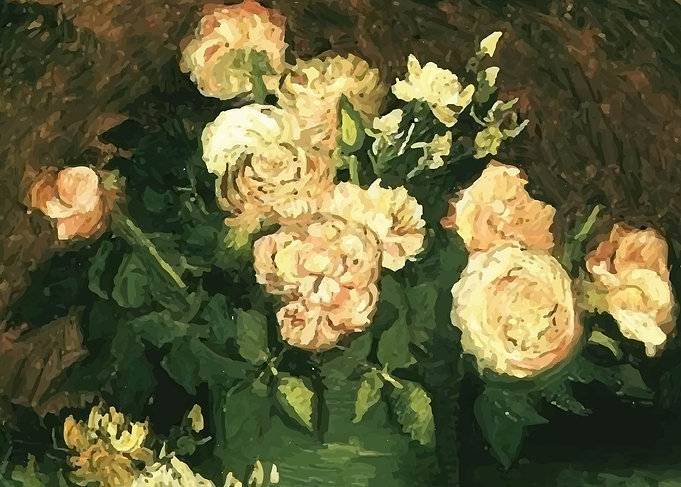 Van Gogh Roses