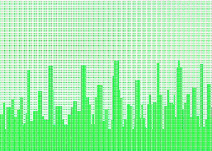 City Greenscape Halftone