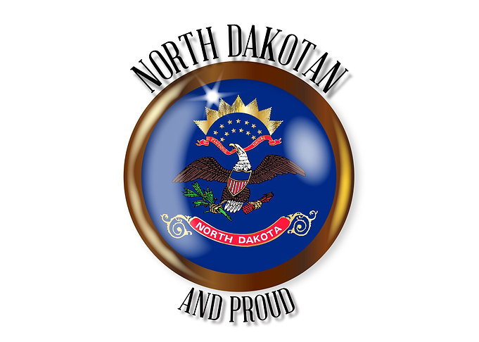 North Dakota Proud Flag