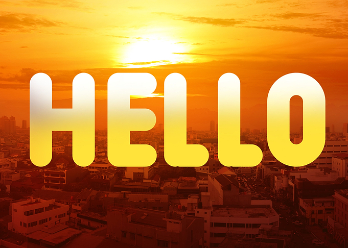 hello text