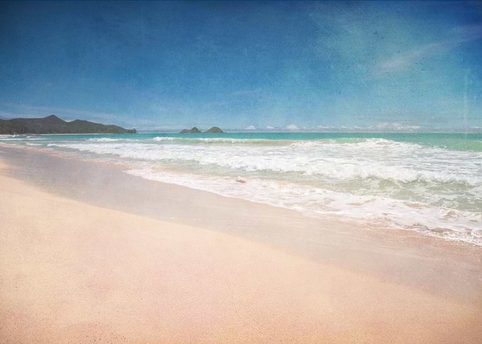 Vintage Hawaii Beach 17