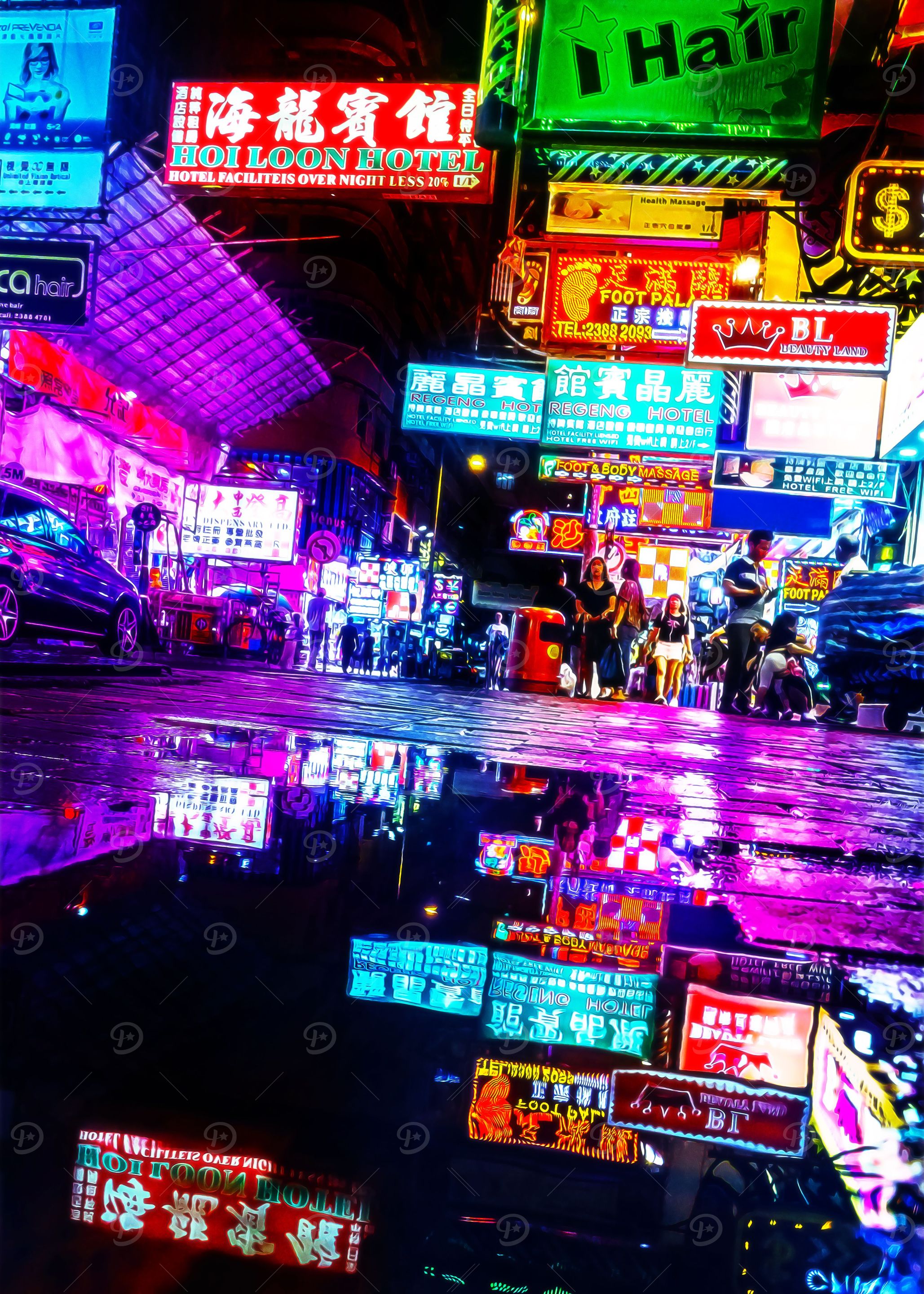 The Pedestrian Street