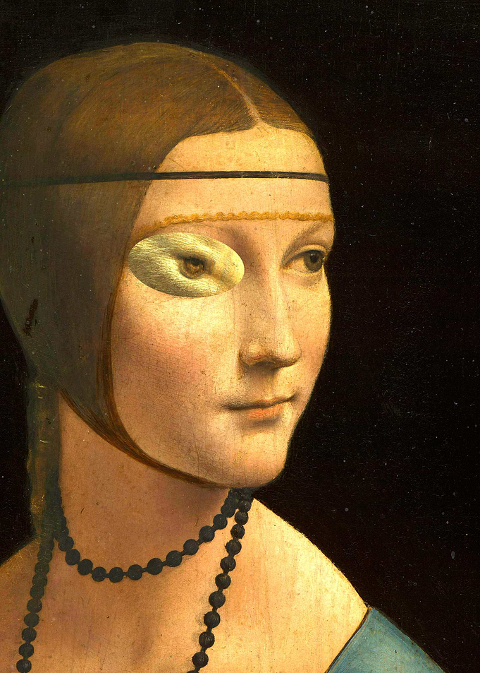 Mutant Lady with an ermine