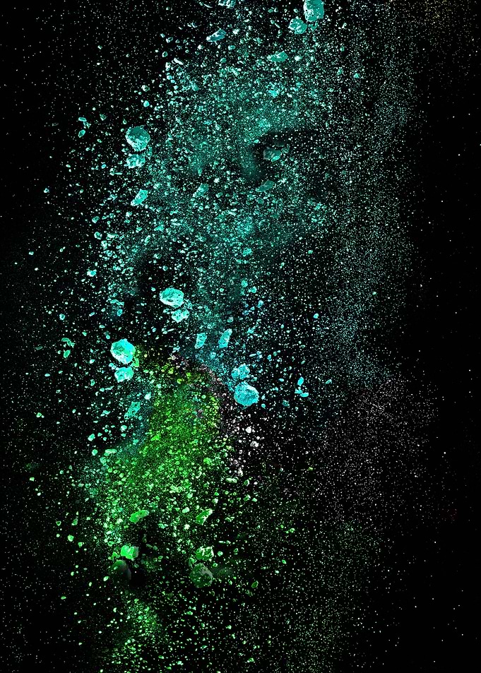 abstract dust illustration