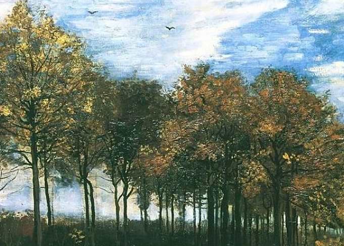 Claude Monet Trees