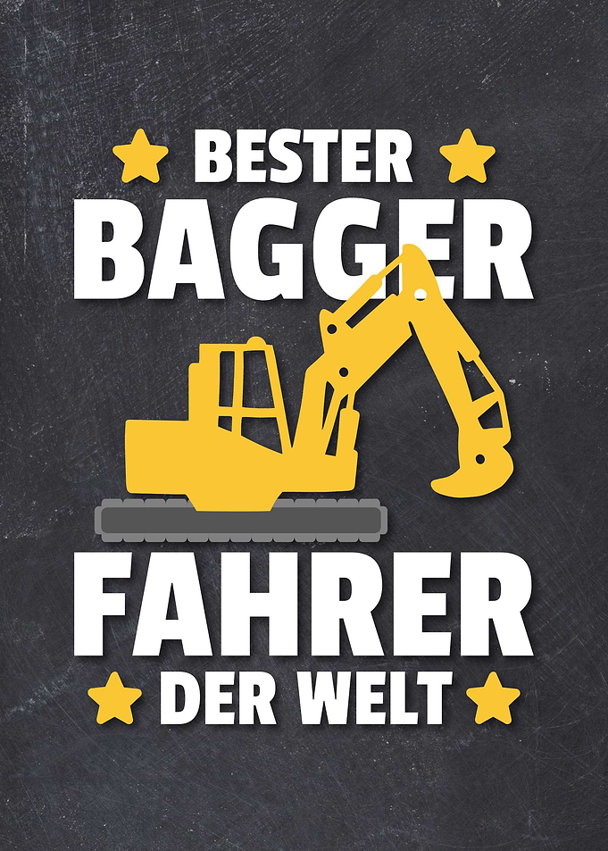 Bester Baggerfahrer
