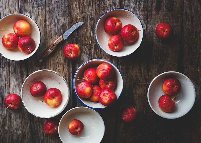Fresh crabapples