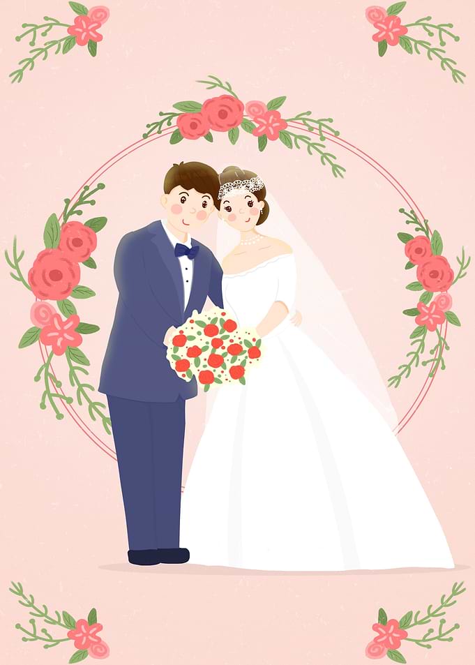 Wedding Bride and Groom