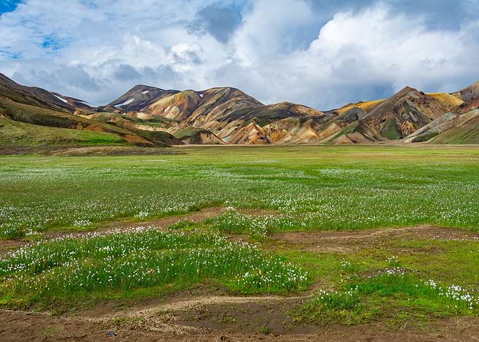 Iceland trekking