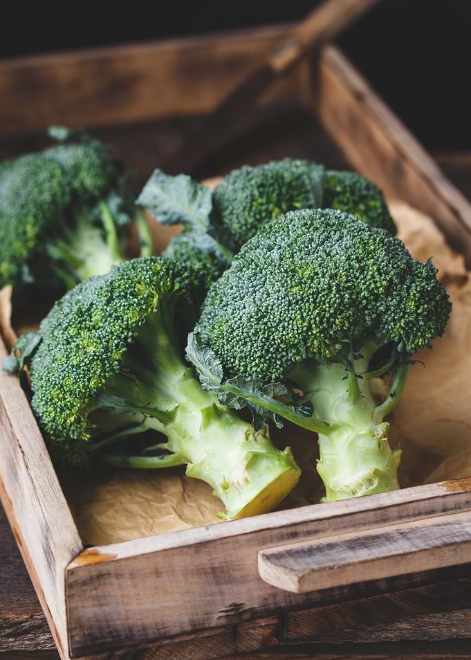 Fresh broccolis