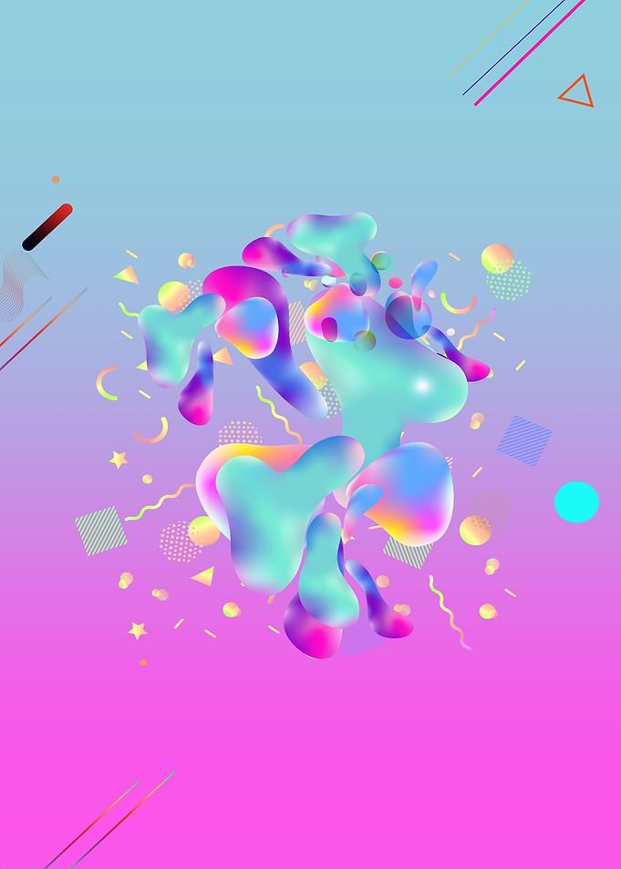 Colorful Geometry Abstract