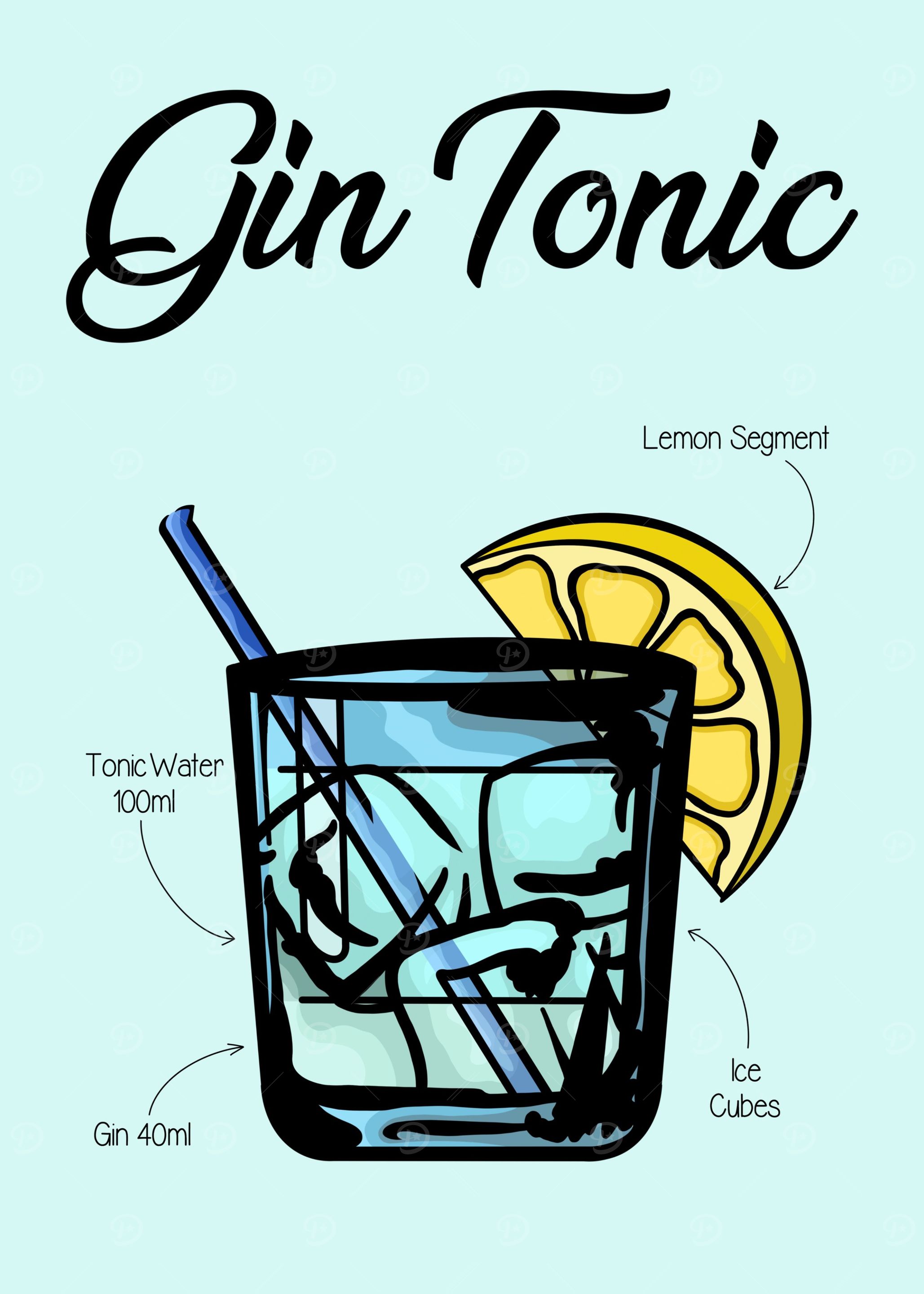 Gin Tonic Cocktail Recipe