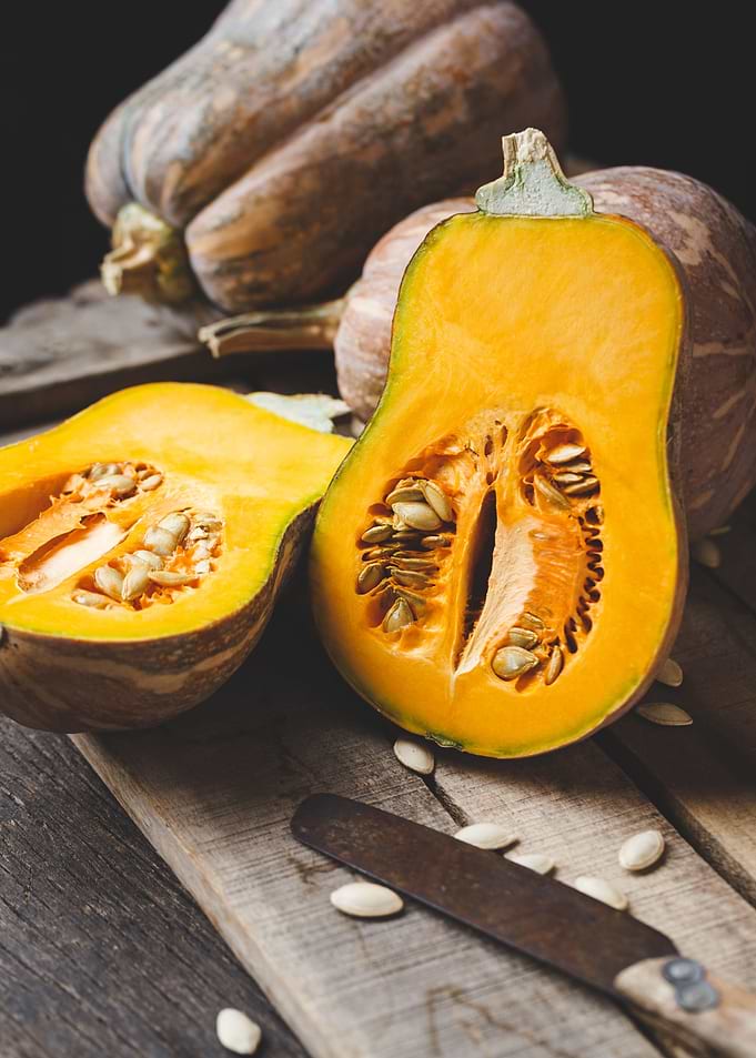 Fresh pumpkins