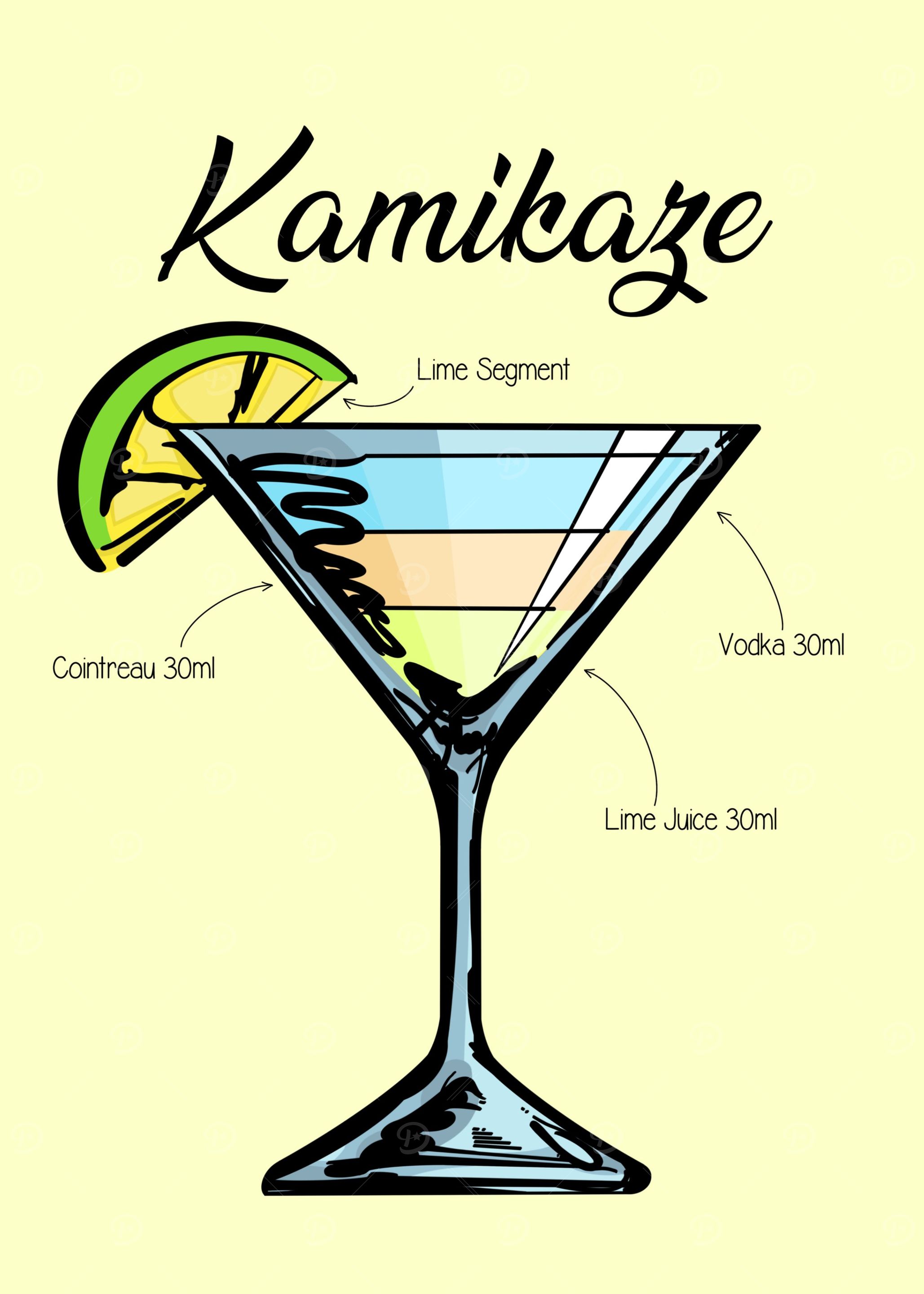 Kamikaze Cocktail Recipe