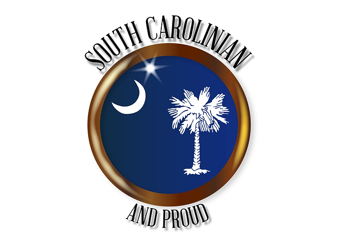 South Carolina Proud Flag