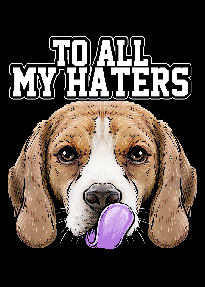 Funny Beagle Dog