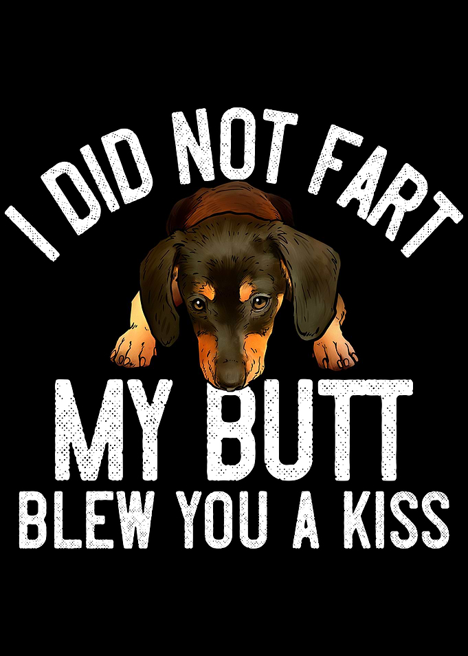 Funny Wiener Dachshund