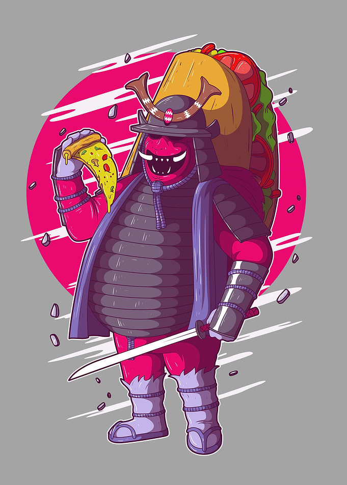 Fat Samurai and Fast food