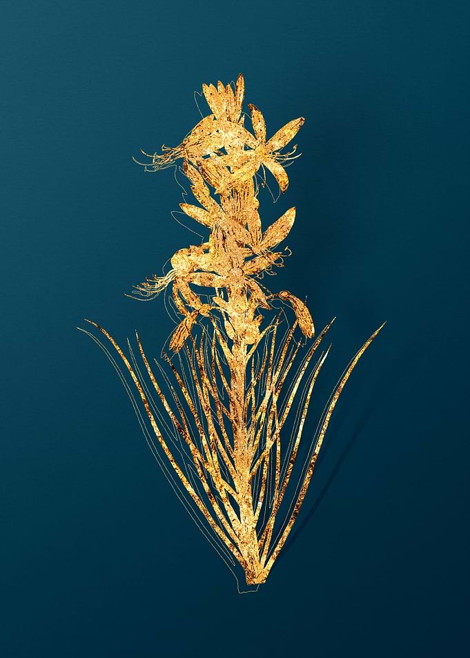 Vintage Botanical Gold