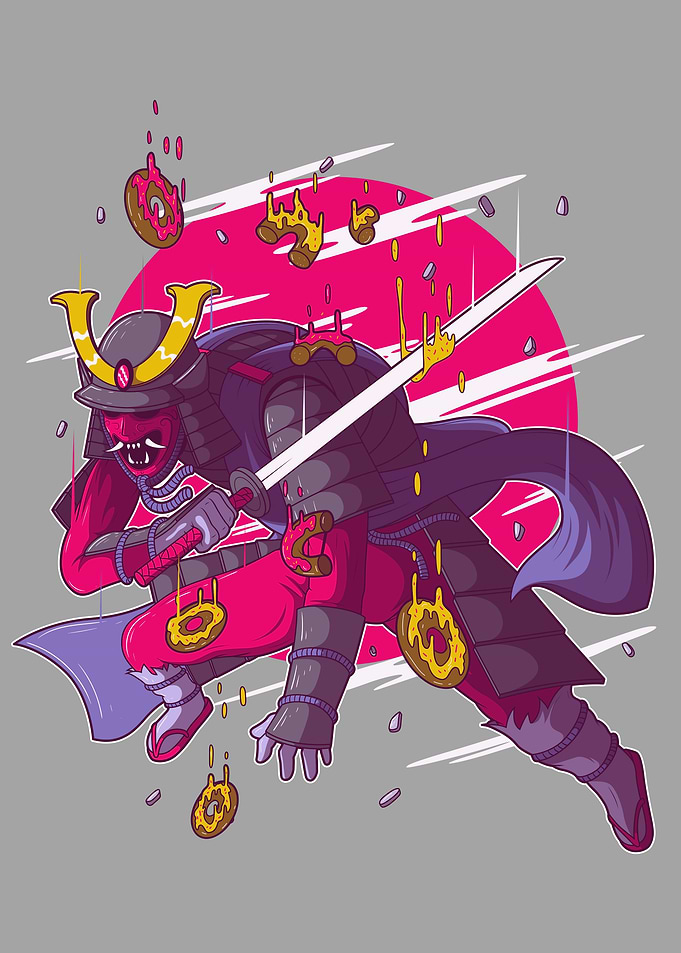 Donut and Samurai