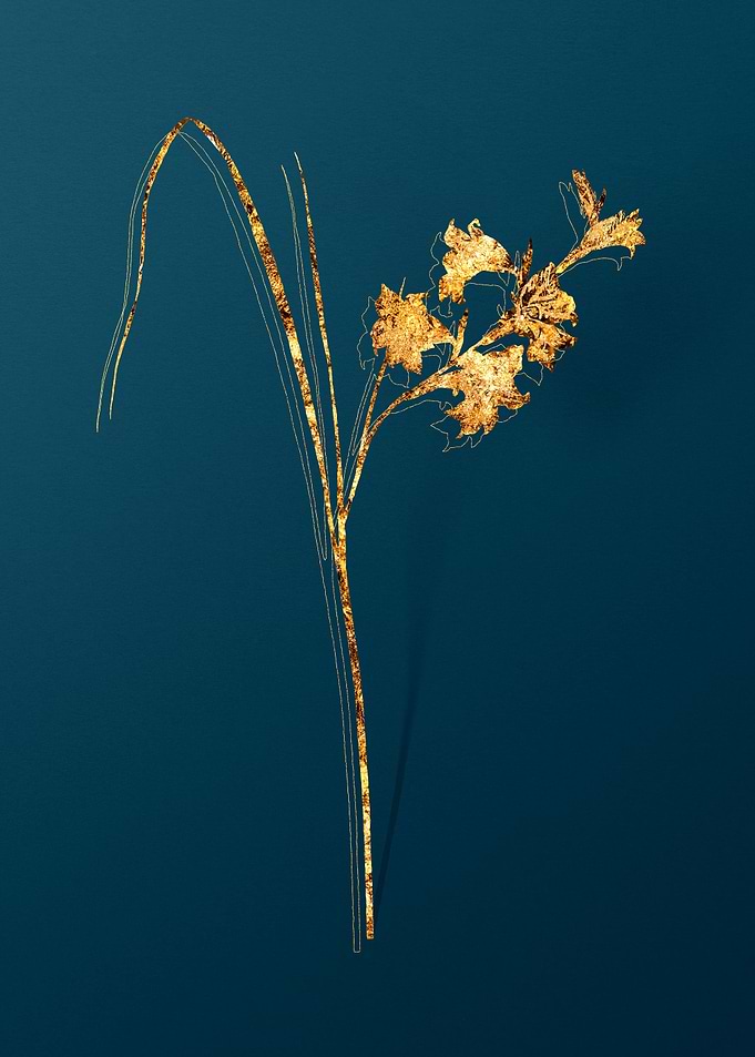 Gold Antique Botanicals