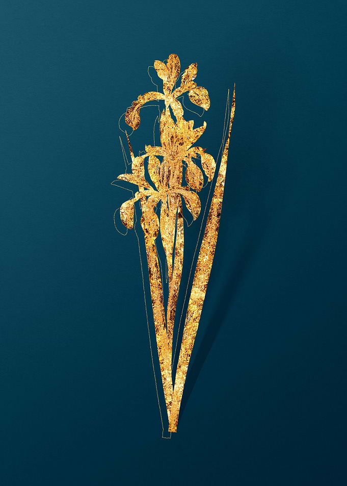 Vintage Botanicals in Gold
