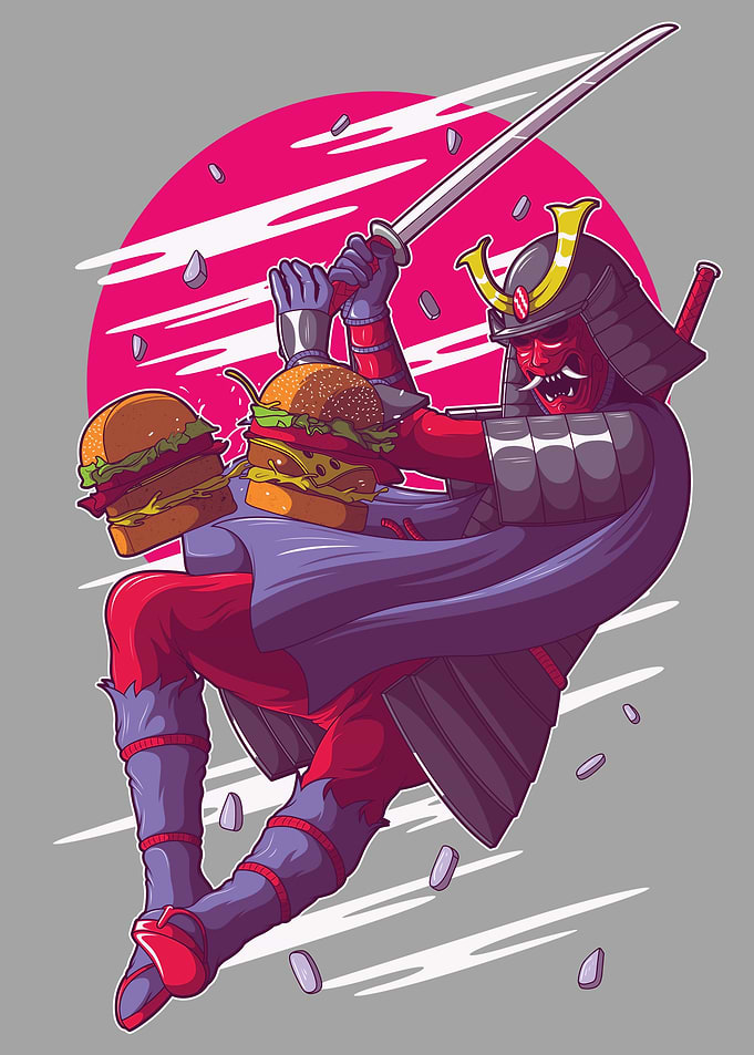Burguer and Samurai