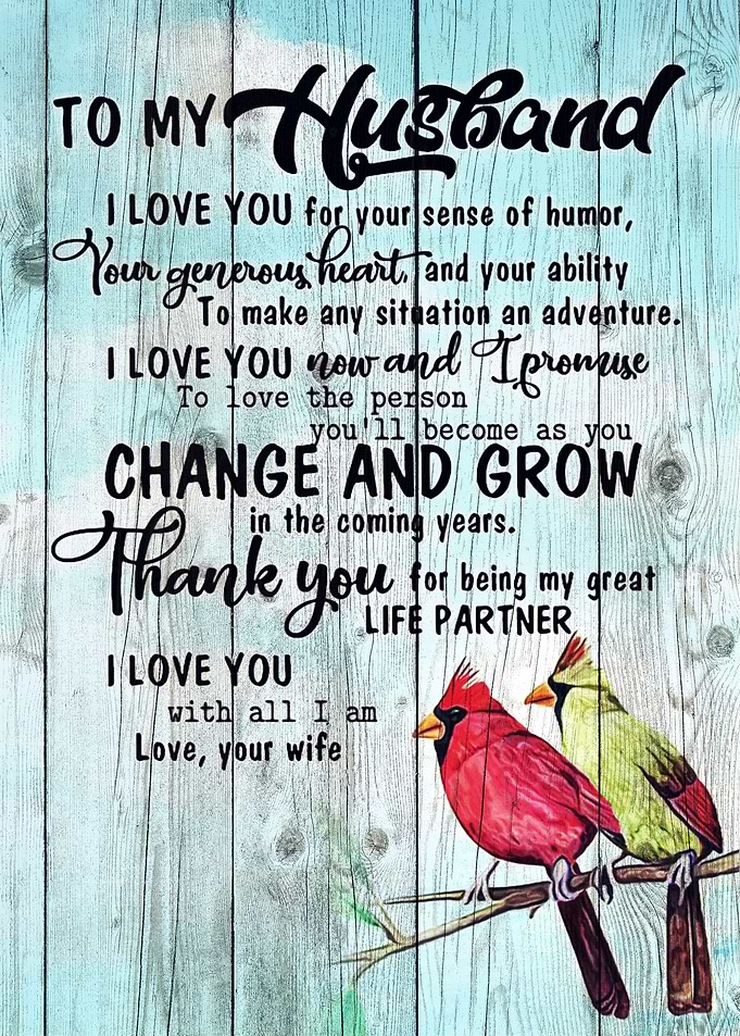To my Husband