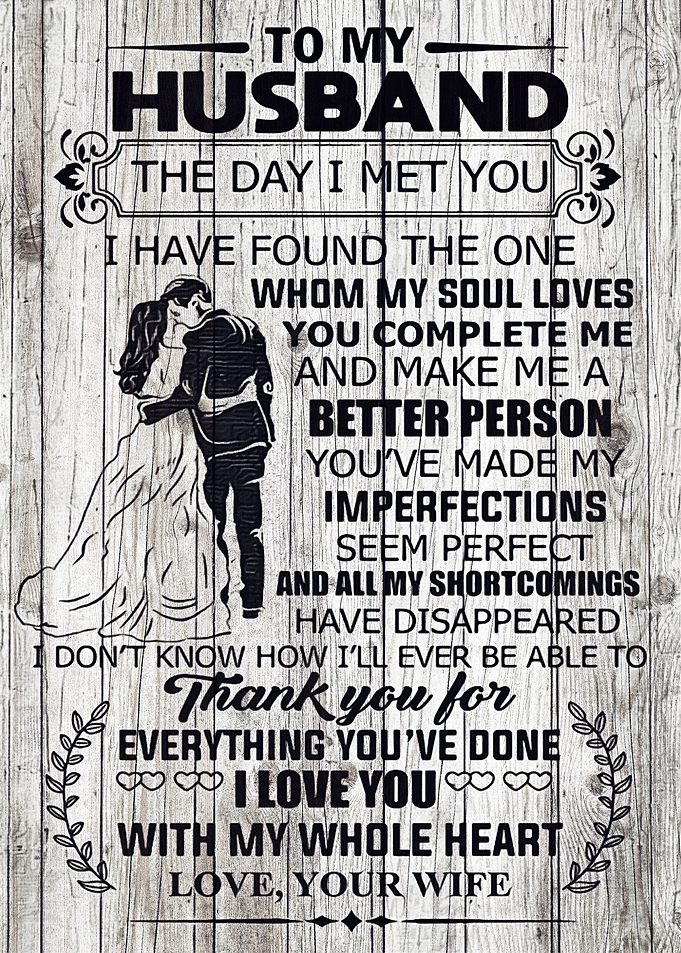 To my Husband