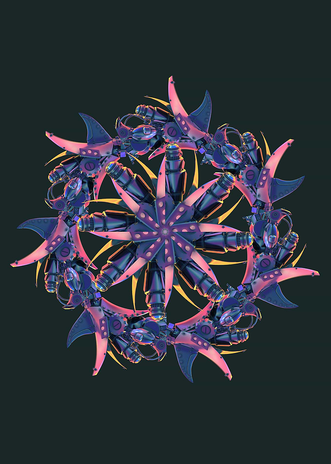 PURPLE SHARK STAR