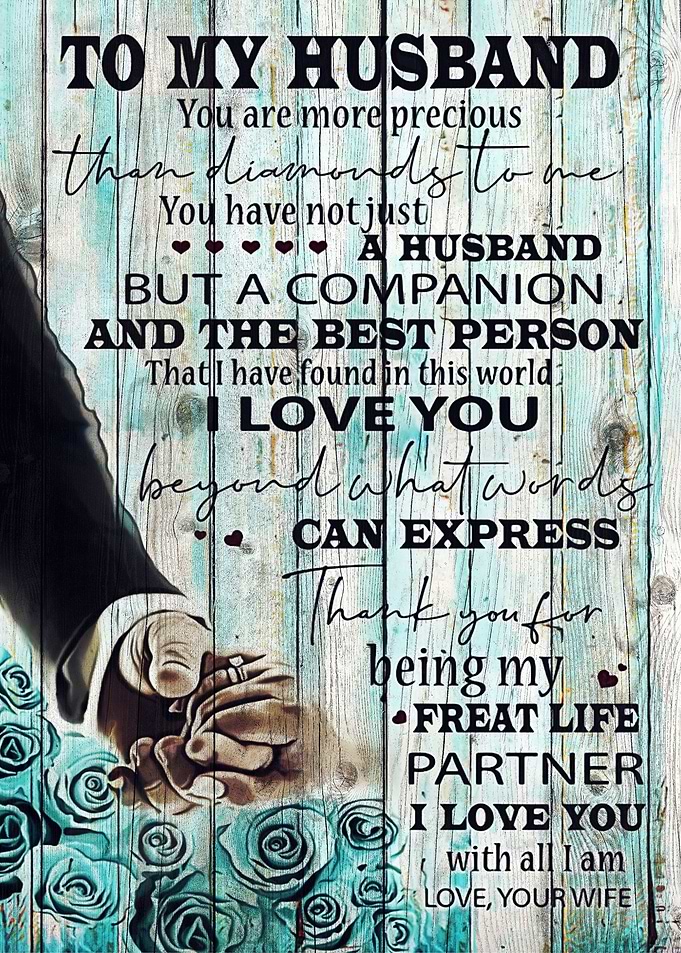To my Husband
