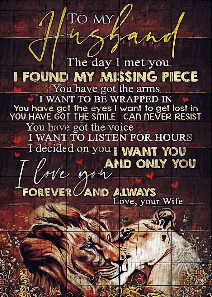 To my Husband