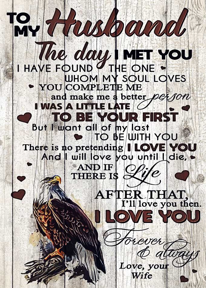 To my Husband