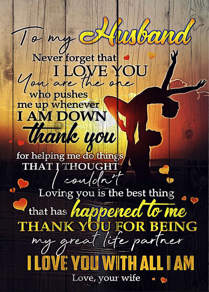 To my Husband