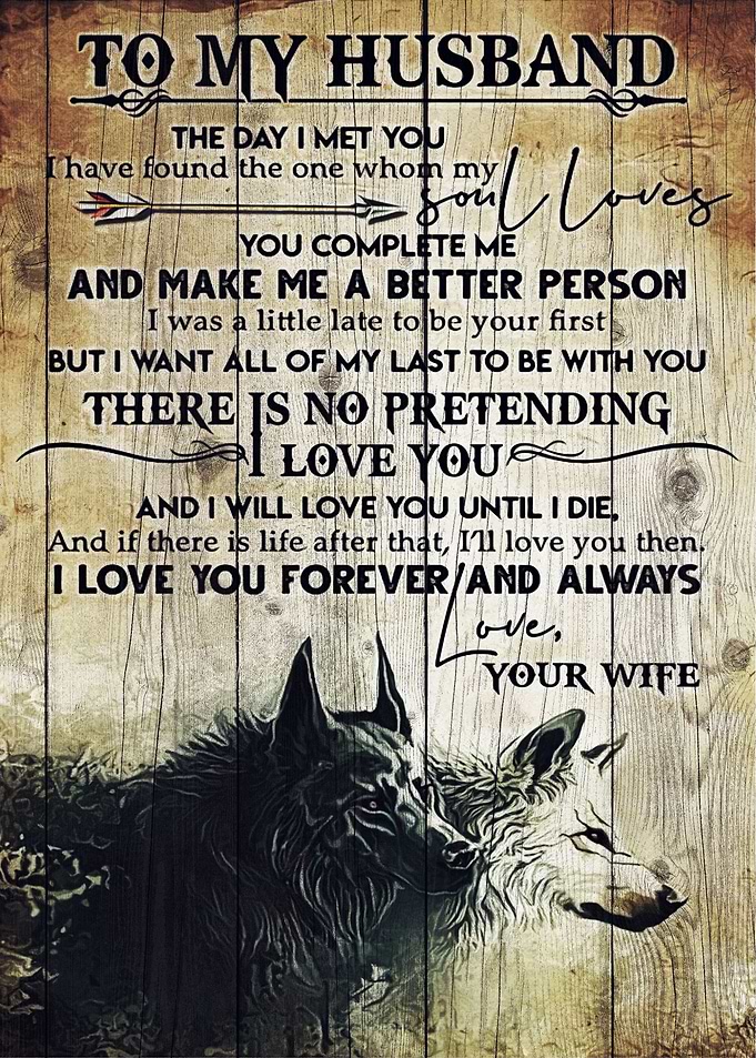 To my Husband