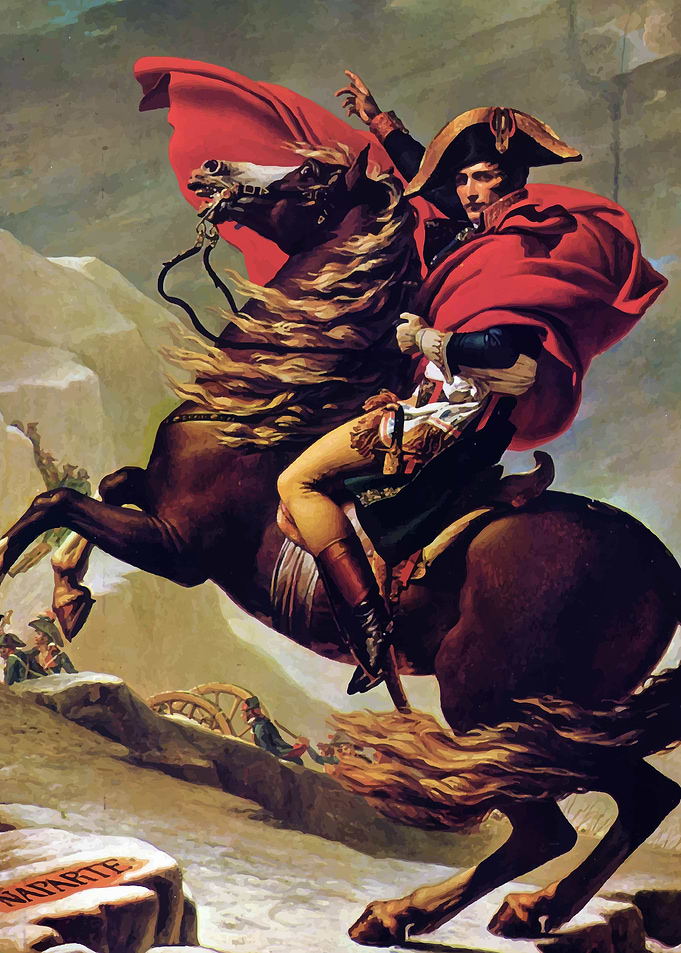 Napoleon Crossing the Alps