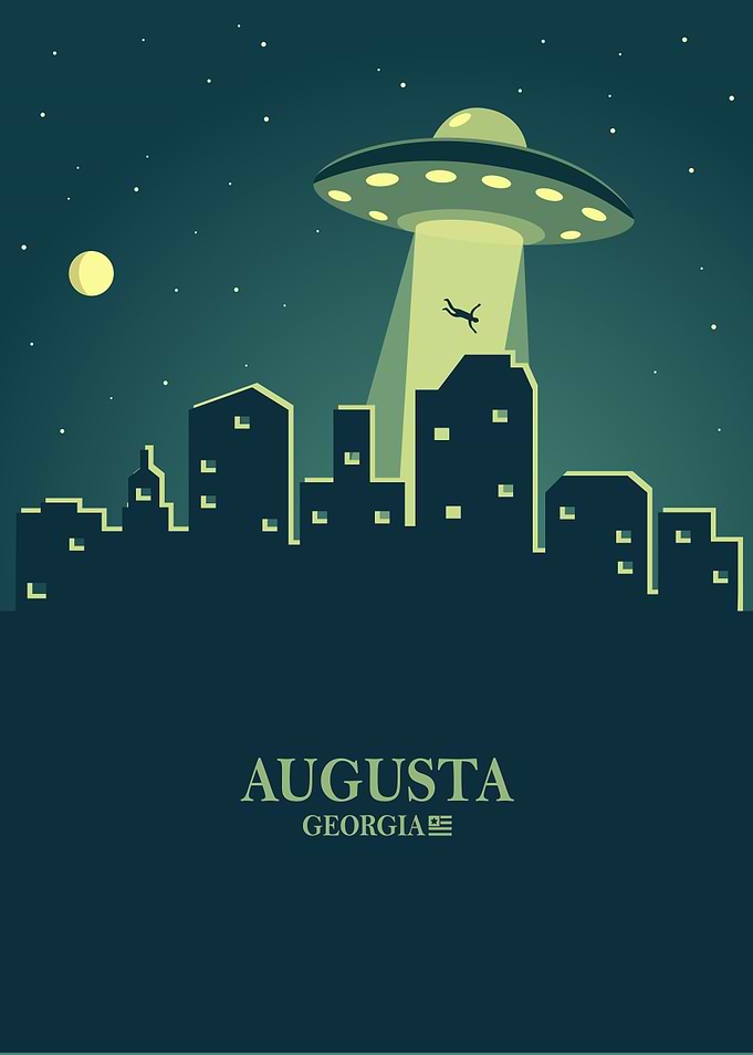 Augusta City Skyline Ufo